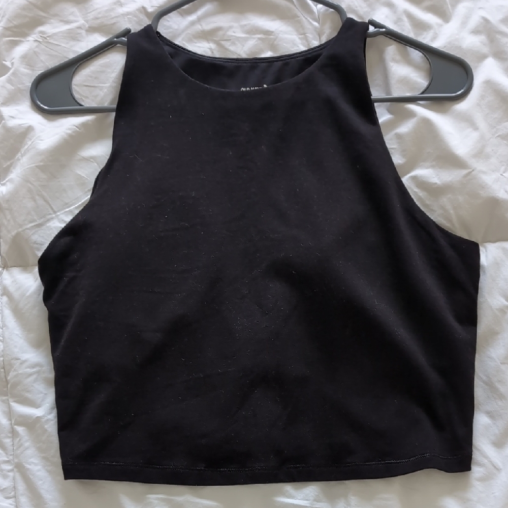Black Sleeveless Top